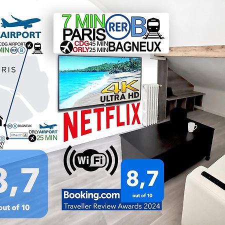 Bagneux Paris Confort Netflix Rer B Dış mekan fotoğraf